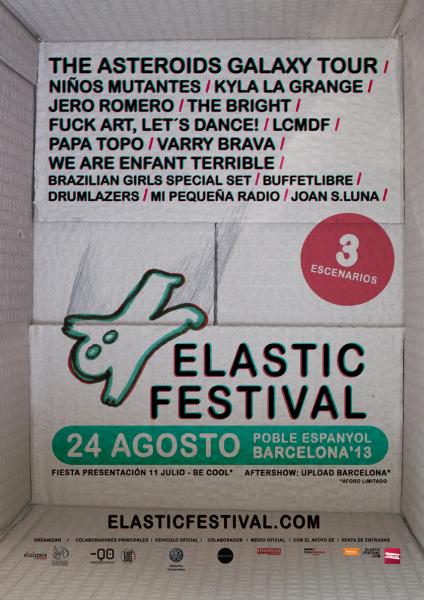 Elastic Festival Cartel 2013 Nuevo