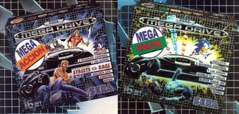 Mega Drive Paquetes Juegos