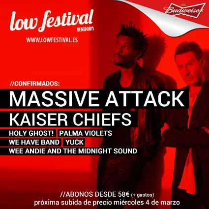Low Festival Cartel 2014 Massive Attack