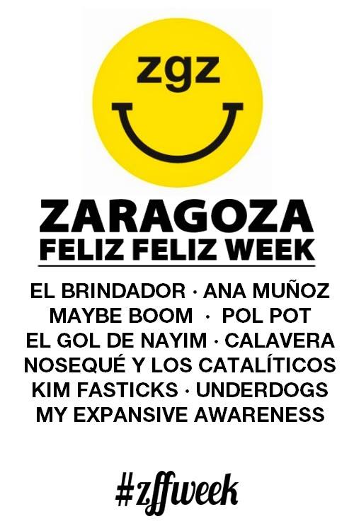 Zaragoza Feliz Cartel 2014