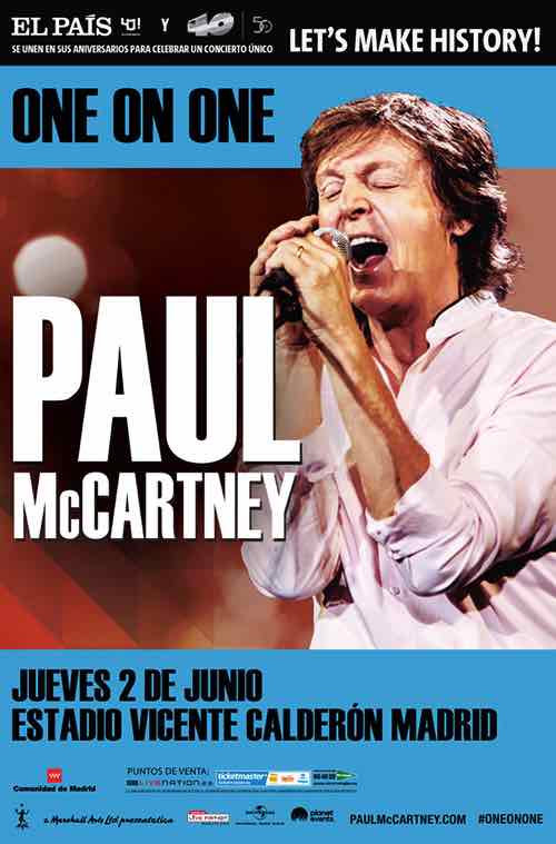 Paul McCartney Madrid
