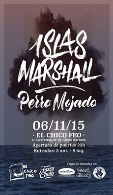 Concierto Islas Marshall Perro Mojado Madrid