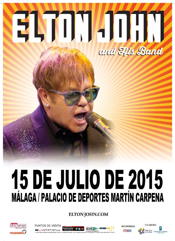 Elton John 2015 Malaga