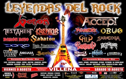 Leyendas Del Rock 2013