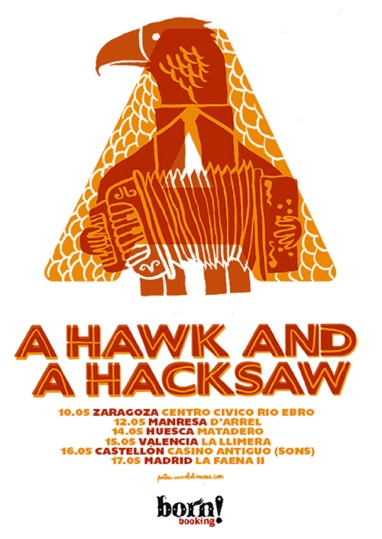 Ahawkandahacksaw Poster Tour