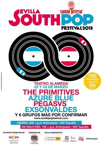 Cartel South Pop 2013 Sevilla