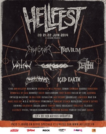Hellfest 2014 Cartel