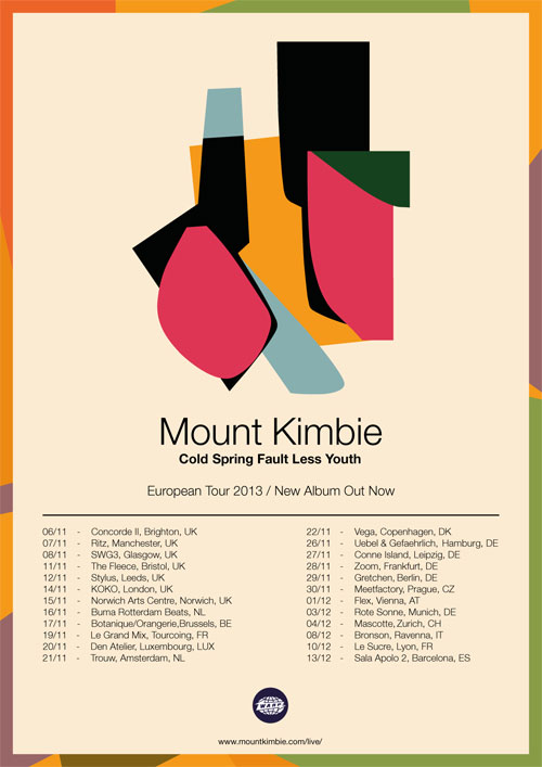 Mount Kimbie Tour 2013 Barcelona