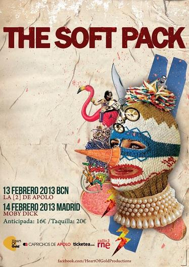 The Soft Pack Madrid Barcelona 2013