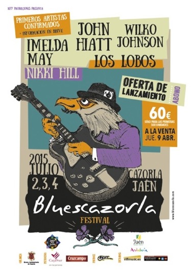 Blues Cazorla 2015 Cartel
