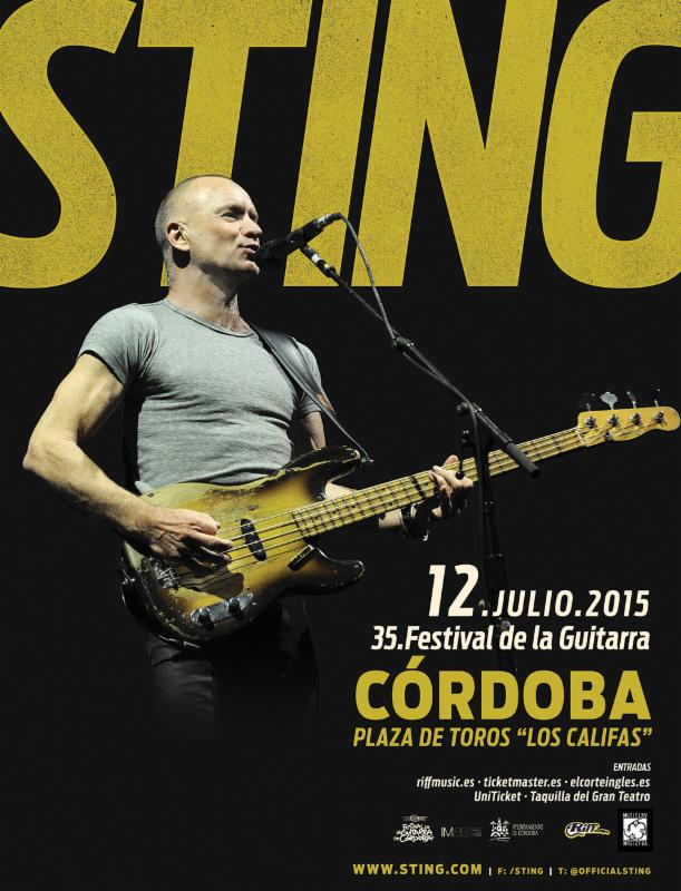 Sting Festival Guitarra Cordoba 2015