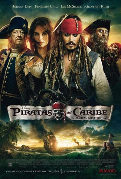 Piratas Del Caribe 4 Portada